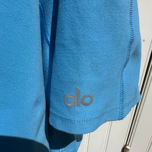 Alo Yoga Alosoft Suns Out Onesie Azure Blue Size Medium Limited Edition Romper - Picture 6 of 16